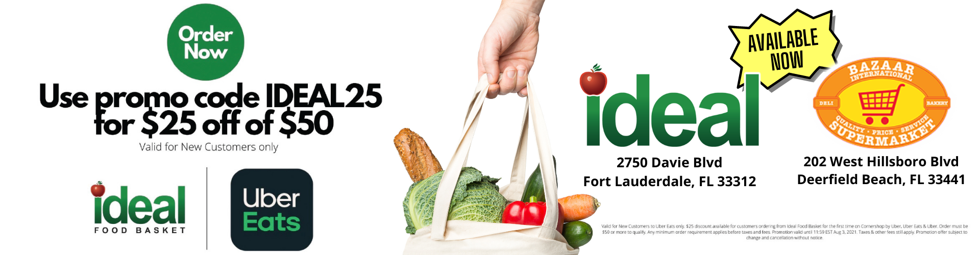 Ideal Food Basket Grocery Store Supermarket